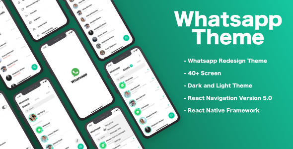 Download Whatsapp Redesign Theme – React Native Nulled 