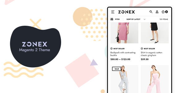 Download Zonex Fashion eCommerce Magento 2 Theme Nulled 