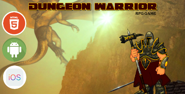 Download Dungeon Warrior – HTML5 Game – HTML5 Website Nulled 