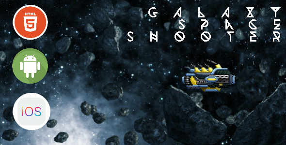 Download Galaxy Space Shooter – HTML5 Game – HTML5 Website Nulled 