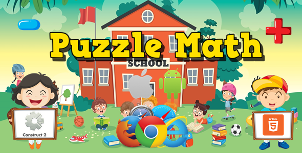 Download Puzzle Math – Educational Game – HTML5 (.Capx) Nulled 