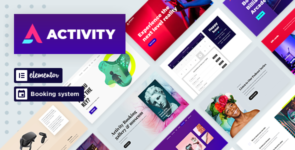 Download Activity – Booking WordPress Theme Nulled 