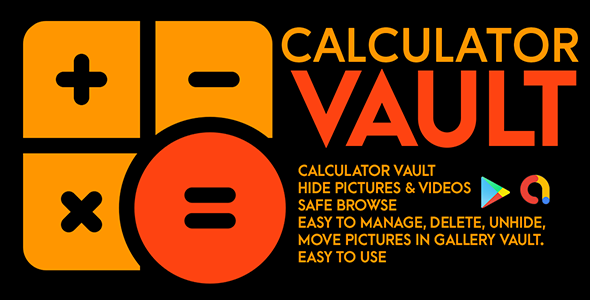 Download Secret Calculator Vault – Hide Photo & Lock Videos | Android Code | Admob Ads Nulled 