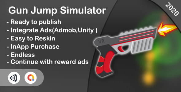 Download Gun Jump Simulator(Unity Game+iOS+Android) Nulled 