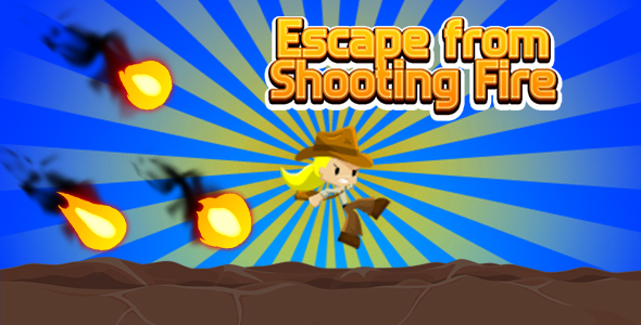 Download Escape from shooting fire (CAPX and HTML5) Nulled 