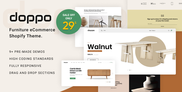 Download Doppo – Furniture Multipurpose Shopify Theme Nulled 
