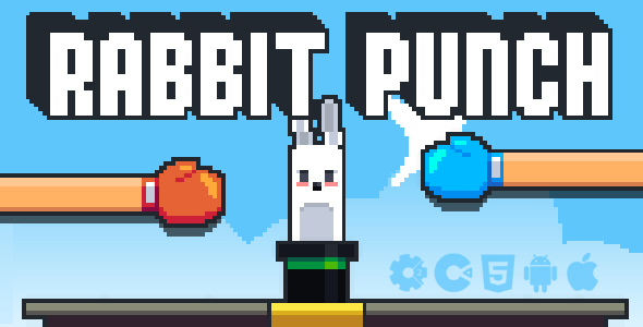 Download Rabbit Punch – HTML5 Game (Construct 2 & Construct 3) Nulled 