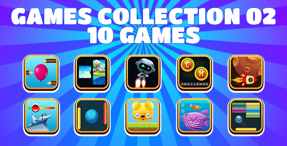Download Game Collection 02 (CAPX and HTML5) 10 Games Nulled 