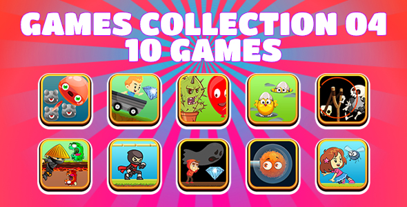 Download Game Collection 04 (CAPX and HTML5) 10 Games Nulled 
