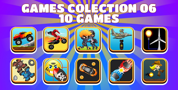 Download Game Collection 06 (CAPX and HTML5) 10 Games Nulled 
