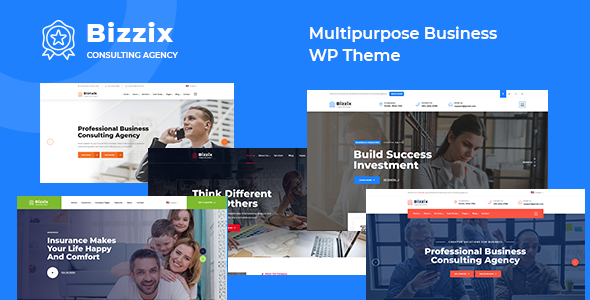 Download Bizzix – Multipurpose Business WordPress Theme Nulled 