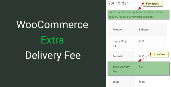 Download WooCommerce Extra Delivery Fee Nulled 