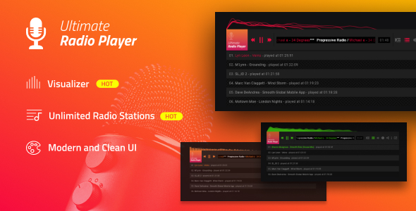 Download Ultimate Radio Player Nulled 
