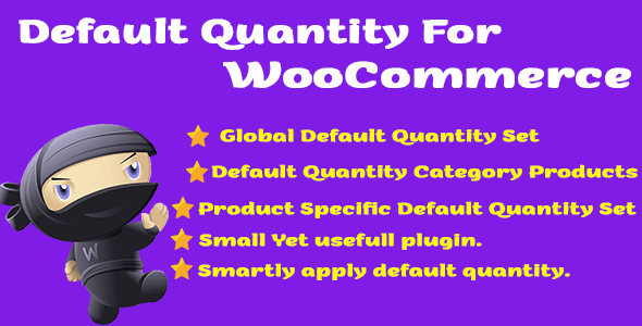 Download Default Product Quantity for WooCommerce Nulled 