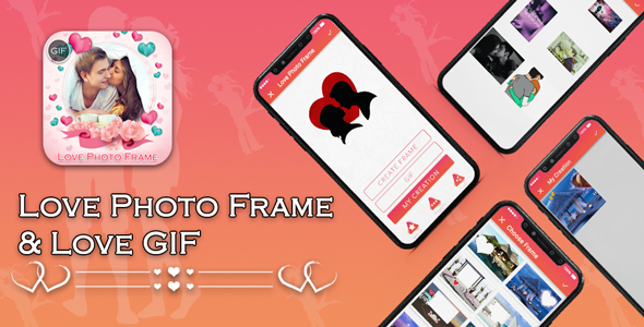 Download Love Photo Frames + Love GIF – Android App + Admob + Facebook Integration Nulled 