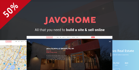 Download Javo Home – Real Estate WordPress Theme Nulled 