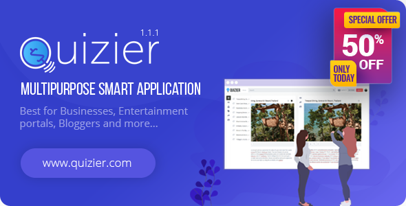 Download Quizier Multipurpose Viral Application Nulled 