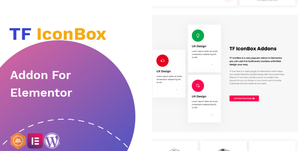 Download TF IconBox Addon for elementor Nulled 