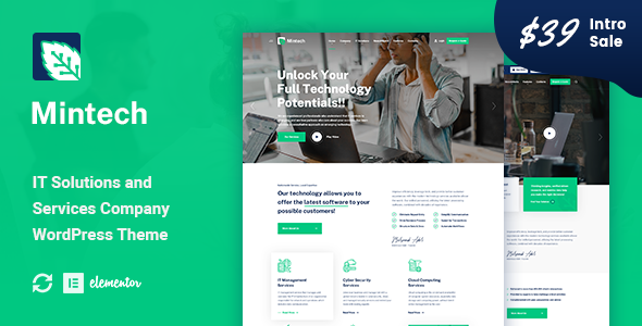Download Mintech – IT Solutions & Services WordPress Theme Nulled 
