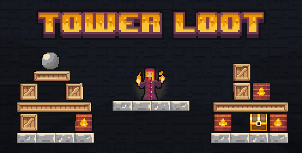 Download Tower Loot – HTML5 Game (Construct 2) Nulled 