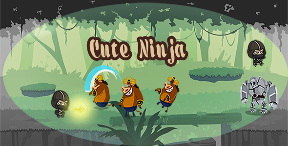 Download Cute Ninja Platform Game | Unity Complete Project for Android and iOS Nulled 