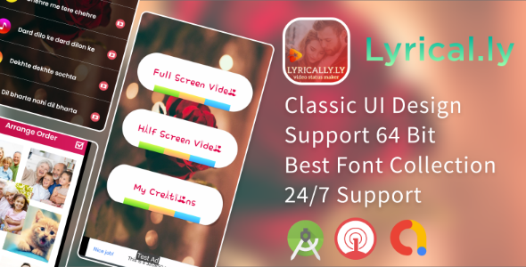 Download Lyrical.Ly Video Status – Android Source Code Nulled 