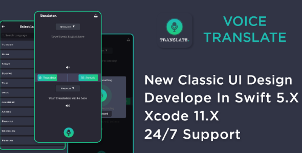 Download Voice Translator – iOS Source Code Nulled 