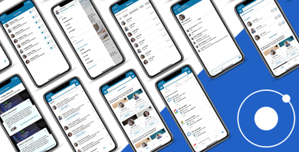 Download ionic 5 linkedin app full template Nulled 