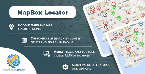 Download MapBox Locator plugin for WordPress Nulled 