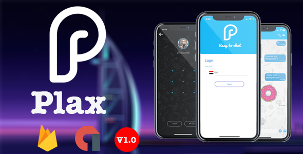 Download Plax – iOS Chat App with Voice/Video Calls Nulled 