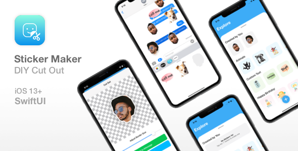 Download Sticker Maker – Cut Out Feature – SwiftUI app Nulled 