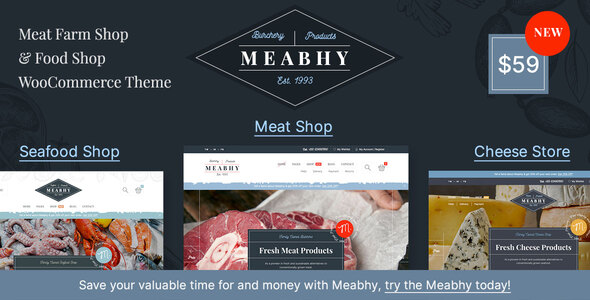 Download Meabhy – Meat Farm & Food Shop Nulled 