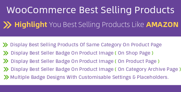 Download WooCommerce Best Selling Products Nulled 