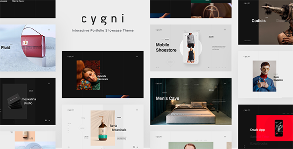 Download Cygni – Interactive Portfolio Showcase WordPress Theme Nulled