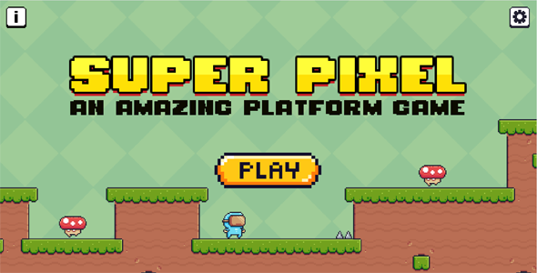 Download Platform Game 2D Side Scroller – Super Pixel (Construct 3) Nulled 