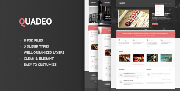 Download Quadeo-Clean PSD Template Nulled 