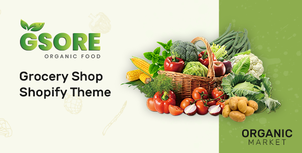 Download Gsore – Grocery and Organic Food Shop Shopify Theme Nulled 