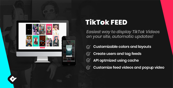 Download WordPress TikTok Feed Nulled 