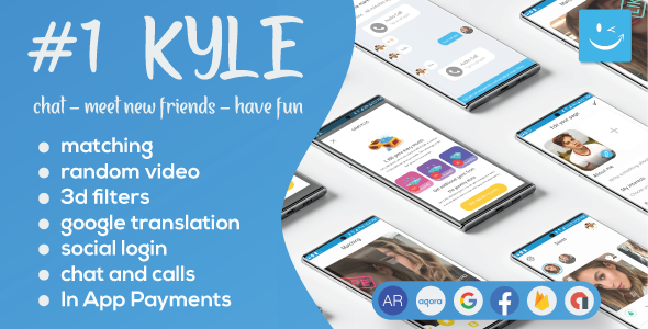 Download Kyle – Premium Random Video & Dating and Matching Nulled 