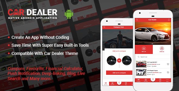 Download Car Dealer Native Android Application – Java Nulled 