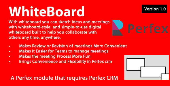 Nulled Whiteboard module for Perfex CRM free download