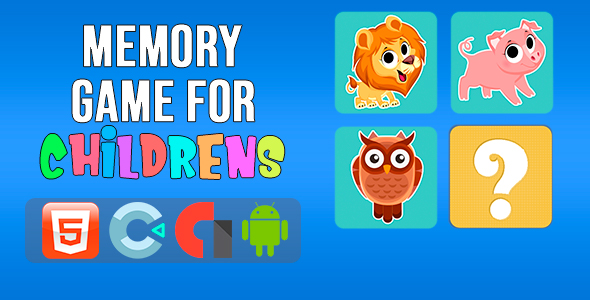 Download Memory Game for Childrens Nulled 