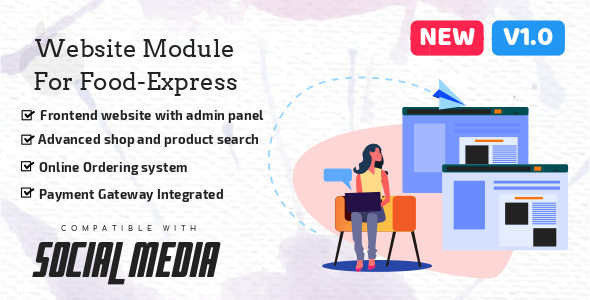 Download Multi-Vendor E-commerce Website & Admin Panel Module For Food-Express Nulled 