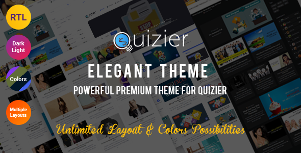 Download Elegant Theme – Premium Theme for Quizier Nulled 