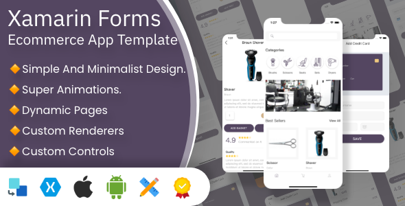 Download XFShop E-Commerce App | Xamarin Forms Nulled 