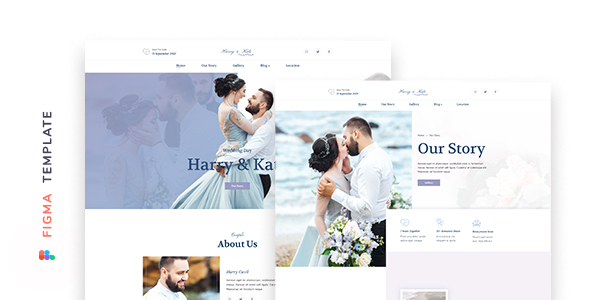 Download Lovedy – Wedding Template for Figma Nulled 