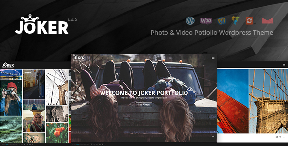 Download Joker – Photo & Video Portfolio WordPress Theme for Photographers Nulled 