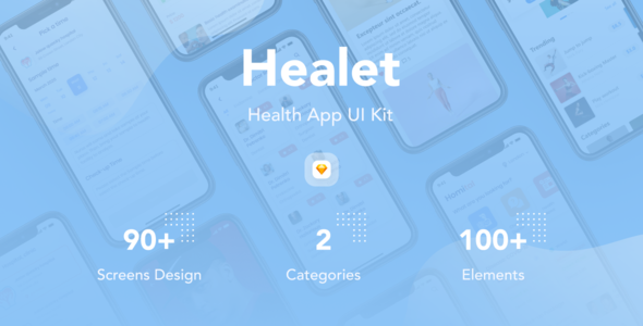 Download Healet – Health App UI Kit Nulled 