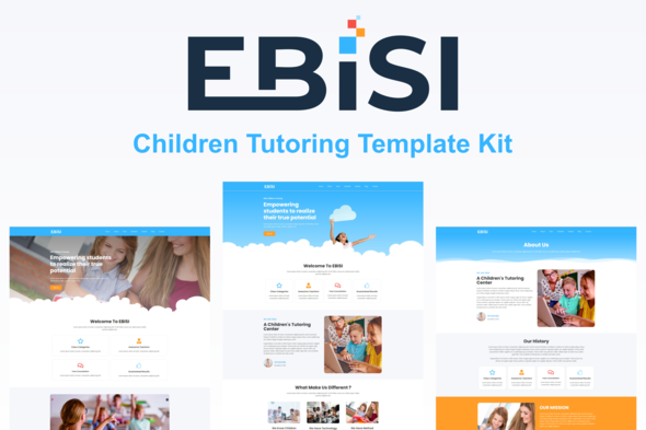 Download Ebisi – Children Tutoring Template Kit Nulled 