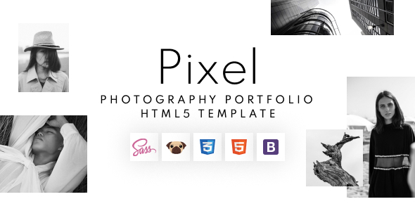Download Pixel – Creative Photography Portfolio HTML Template Nulled 